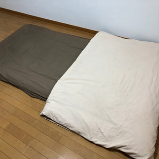 マットレス　敷布団　掛け布団セット　3/25限定で0円❗️の画像