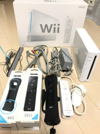 Wii本体　ソフト4本セット