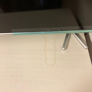 （取引き中）テレビ台白色の画像