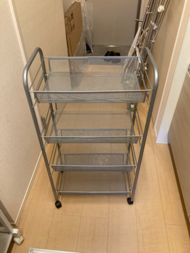 (-3/28) アルミラック　【他にも出品あり】