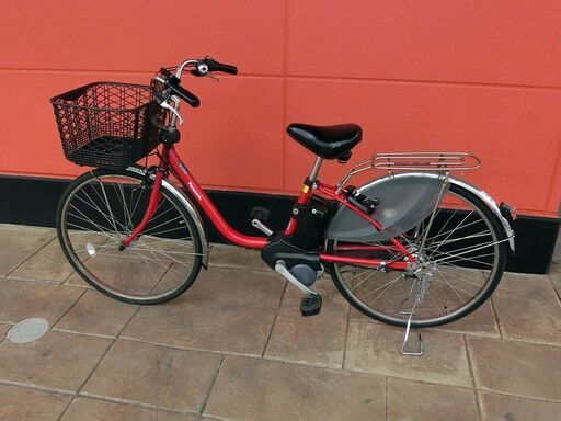 Panasonic BE-ELD634R 電動アシスト自転車 26インチ ビビ（パールクリアレッド）パナソニック 動作良好