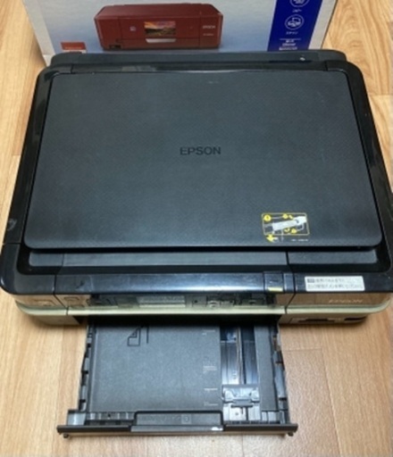 訳ありEPSONカラリオEP-802Aプリンター黒　本体のみ
