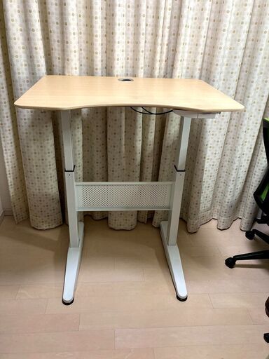 昇降デスク　70cm～108cm油圧で上下　完動品