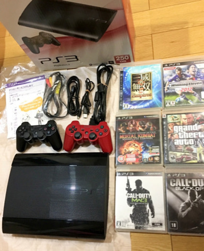 ps3 ゲーム機　セット　ソフト　本体　コントローラー