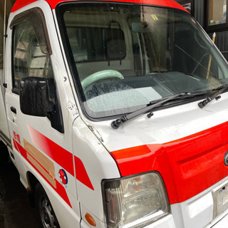 希少 赤帽サンバー 最終型 4WD 現状販売の画像