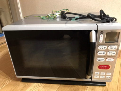 電子レンジ　TOSHIBA オーブン機能付き