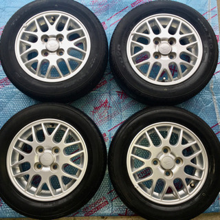 13インチ4.5J 4穴 PCD100 +45 ダイハツ純正ホイール4本セット 中古アルミホイール 13インチ 4本 ダイハツ 純正アルミ 4.5J 4/100 +45