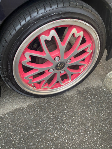ルークス 桜ホイール16インチ