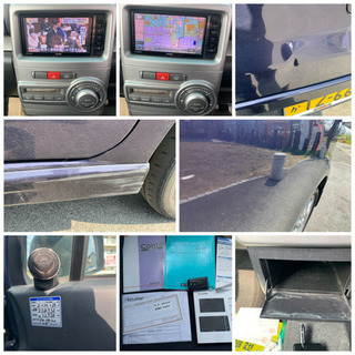 ムーブ　コンテ　カスタムX  4WD 車検付　テレビ付きナビ　スマートキー付きの画像