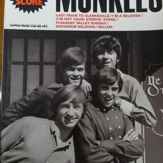 1989年 初版発行/MONKEES モンキーズ「バンドスコア ...