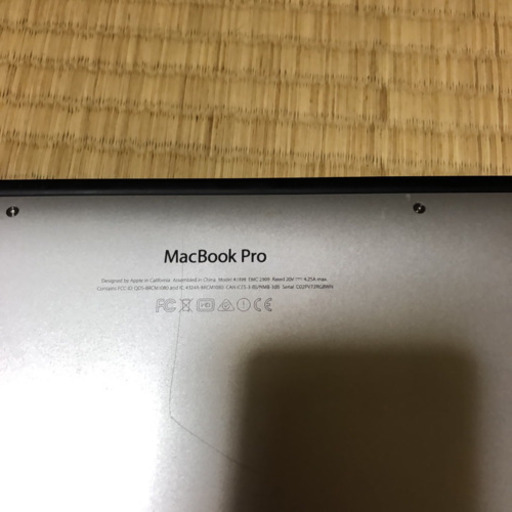 パソコン MacBook Pro 15-inch Mid 2015 SSD256GB