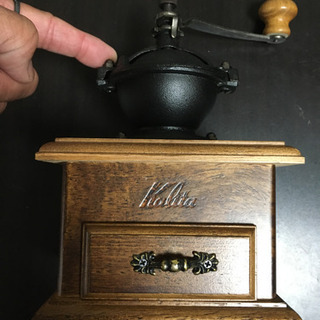 カリタ Kalita コーヒーミル 手挽き ドームミルの画像