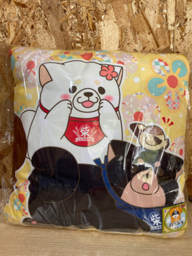 【新品未使用】忠犬もちしば　クッション