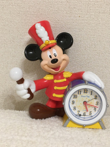 ミッキーマウス 目覚まし時計 レア品 おしゃべり①