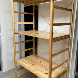 無印 パイン材ユニットシェルフ・ワードローブ 旧品 MUJI 木製