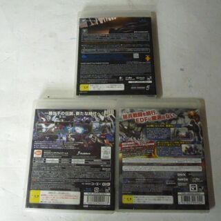 Ｐｓ3　ソフト　３本セット　動作未確認　中古の画像