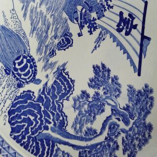 大きいお皿の画像