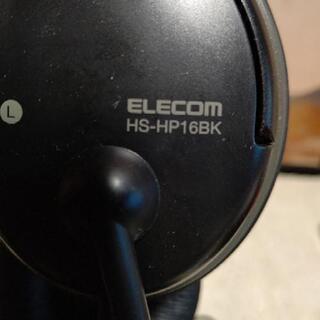 【ヘッドセットマイクロフォン】ELECOM　hs-hp16bk 中古品②の画像