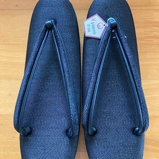 草履バッグセット　喪服用の画像