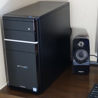 期限４月末 デスクトップPC　インテルcorei5　24インチモニターの画像