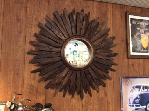 中古品 インテリアウォールミラー CORIGGE MARKET