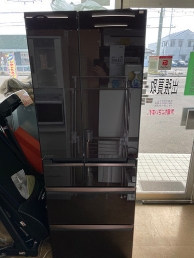 三菱 6ドア冷蔵庫 センター開き 470L  MR-WX47A リサイクルショップ宮崎屋　21.3.22    y