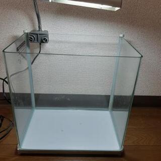 水槽セット②ライト・ろ過フィルター、ヒーター /メダカ・熱帯魚飼育に