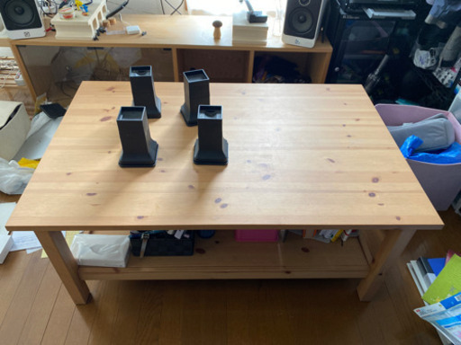 イケア ローテーブル＋高さ調節脚