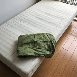 【無料】セミシングルベッド　美品