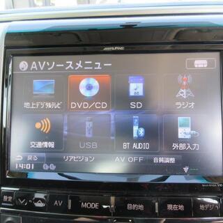 トヨタ　アルファード【自社ローン対応可】９インチＳＤ地デジ・Ｂカメラ・ＷＰスライド・ＥＴＣ・スマートキー・ＨＩＤの画像