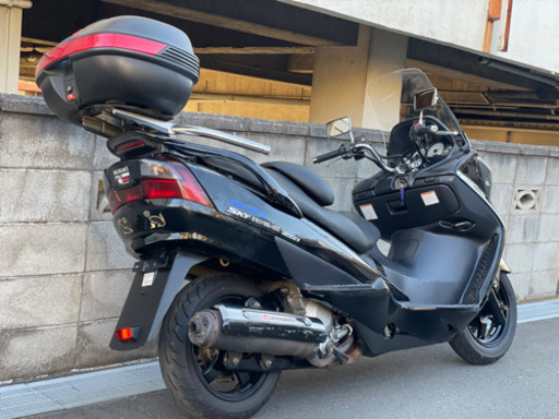 SUZUKI・スカイウェイブ・通勤，バイク用ETC付き・全国陸送可能〜