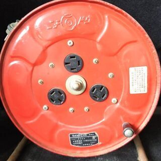 ジャンク２００Ｖ電源コードリール