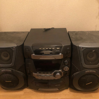 パナソニック　CDコンポの画像