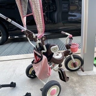 ミニーちゃんの三輪車