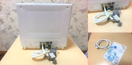 美品　Panasonic NP-TCR4-W　電気食器洗い乾燥機 2019年製　ホワイト　分岐栓付き　3人用　エコナビ