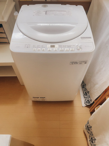 【超美品】SHARP2019年製　6kg 洗濯機