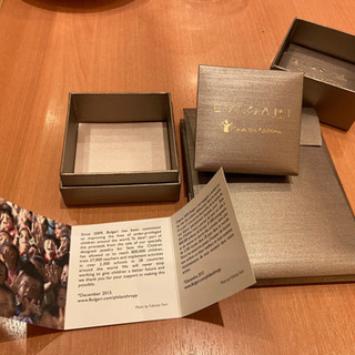 ②値下げしました(交渉可)BVLGARI セーブザチルドレン 急遽引っ越しのための資金調達@名古屋25日〜の画像