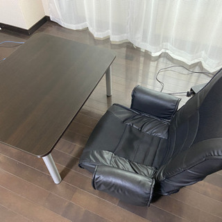 [無料でお渡しいたします]ドンキホーテ　座椅子　＋テーブル