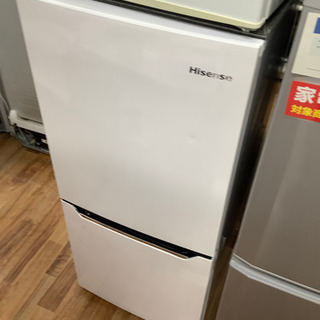 2ドア冷蔵庫 hisense 2019年製 130ℓ