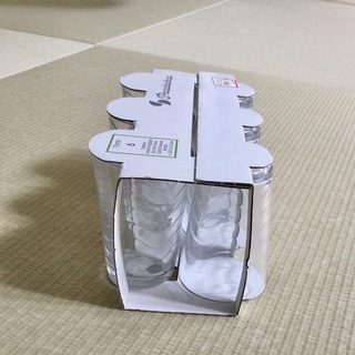 【新品未使用】ガラスコップ　6個セットの画像