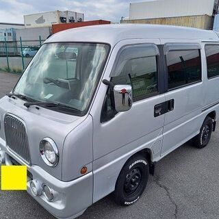 価格高騰中　検査フル満タン　超希少車スバルサンバークラシックスーパーチャージャーＡＴ　安心整備渡しの画像