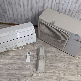 FUJITSU 富士通 ルームエアコン 2016年製 AS-R40F-W/AO-R40F 冷房 暖房 室外機