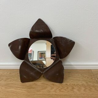 アンティーク フェイスミラー