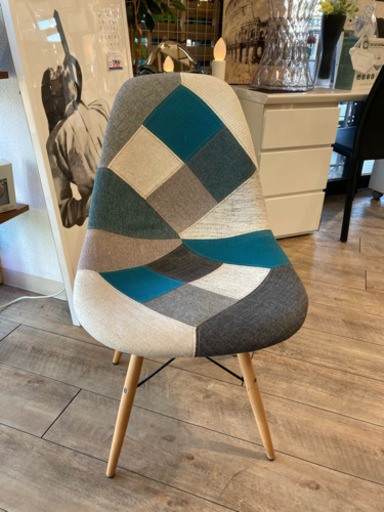 中古 パッチワーク チェア