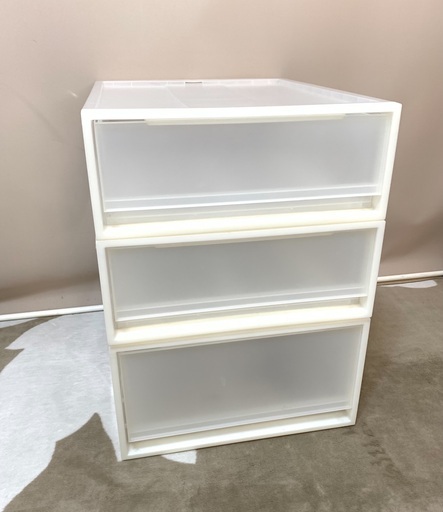＜美品＞押入れ収納ケース・3個セット