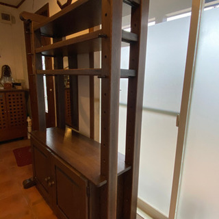 北欧製　重厚なテレビボードの画像