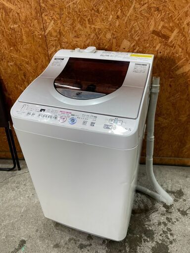 H2004　シャープ　5.5ｋｇ　2009年　乾燥機付き洗濯機