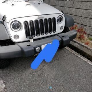 JKラングラー　USバンパー＆加工済み鉄バンパー