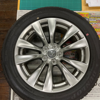 日産フーカハイブリッドVIPホイール&タイヤ未使用品4本セット