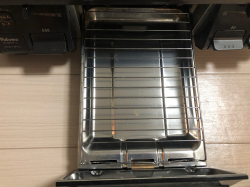 【美品】2口　グリル付きガスコンロ　(プロパン)